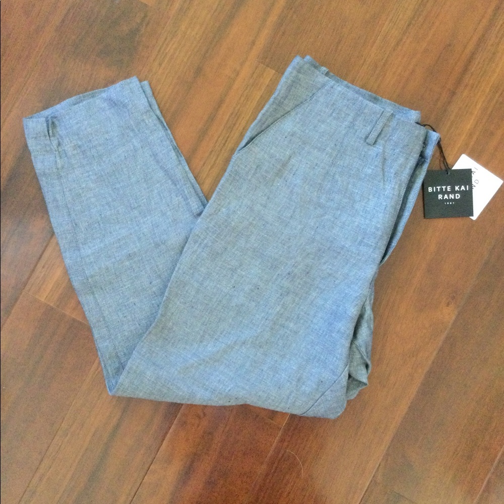BITTE KAI RAND 1981 LINEN PANTS - Picture 4 of 5